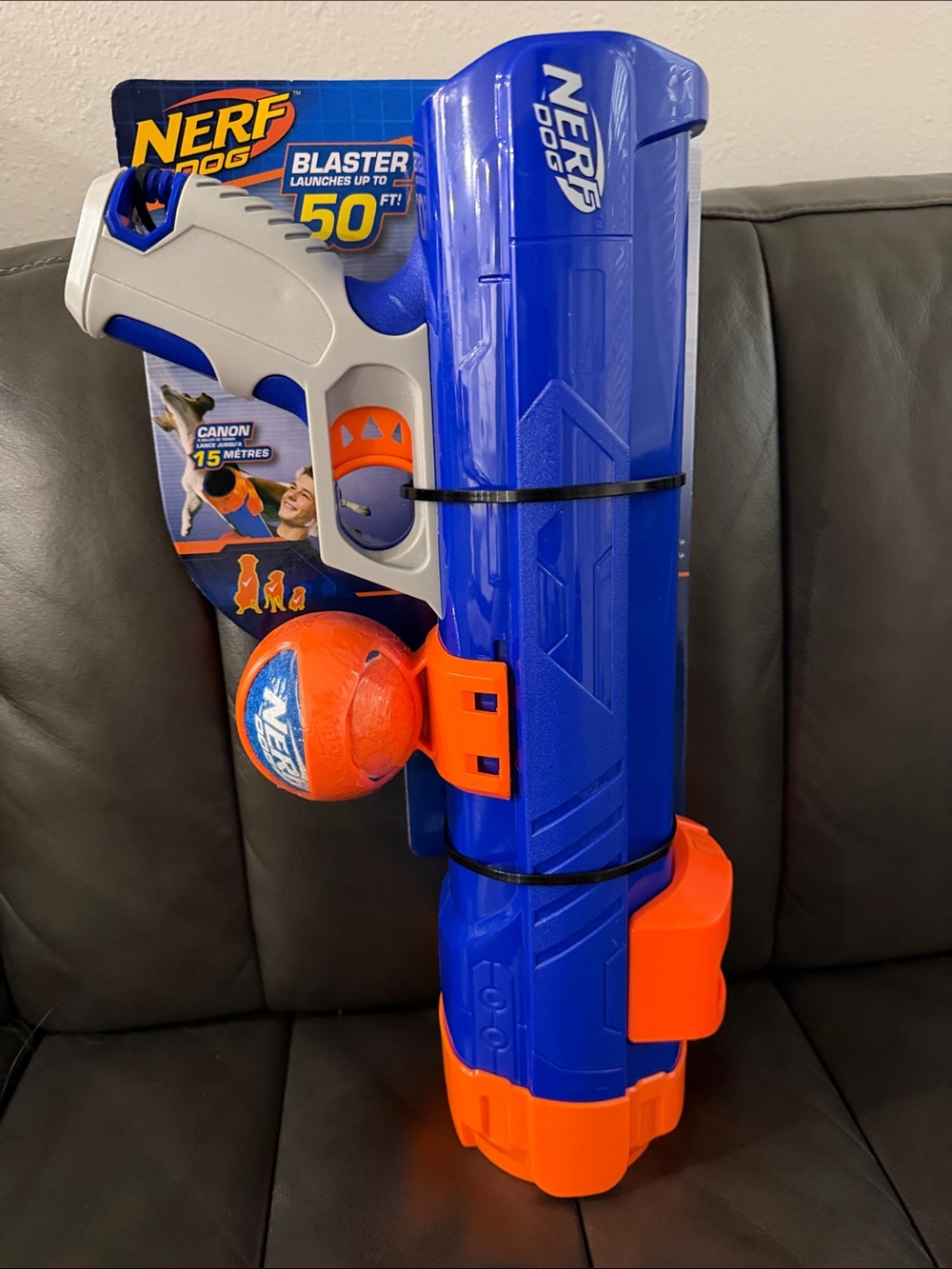 Nerf Dog -Launcher Launcher - Long-Range Fetch Blaster